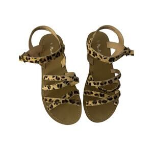 Mini Boden Animal Print Sandals Size EU 38 size 5